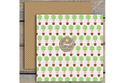 Daisy Flower Digital Paper Clipart, a Pattern Graphic by JennyL Designs (Thumbnail 4 of 8)