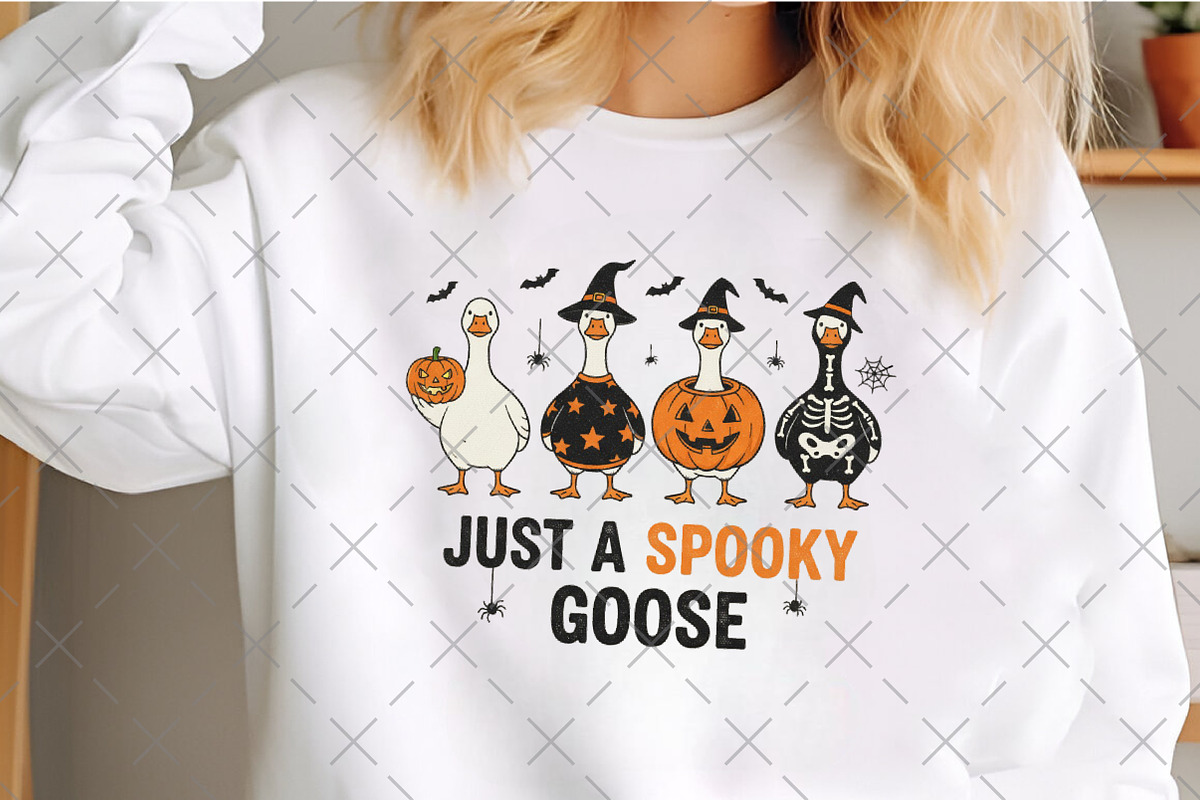 Spooky Halloween Goose PNG, an Illustration by Craft Nest (Photo 4 of 6)