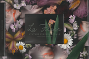 La Fleur — Vintage Spring Florals, a Wallpaper Graphic by nadispasibenko (Thumbnail 1 of 12)