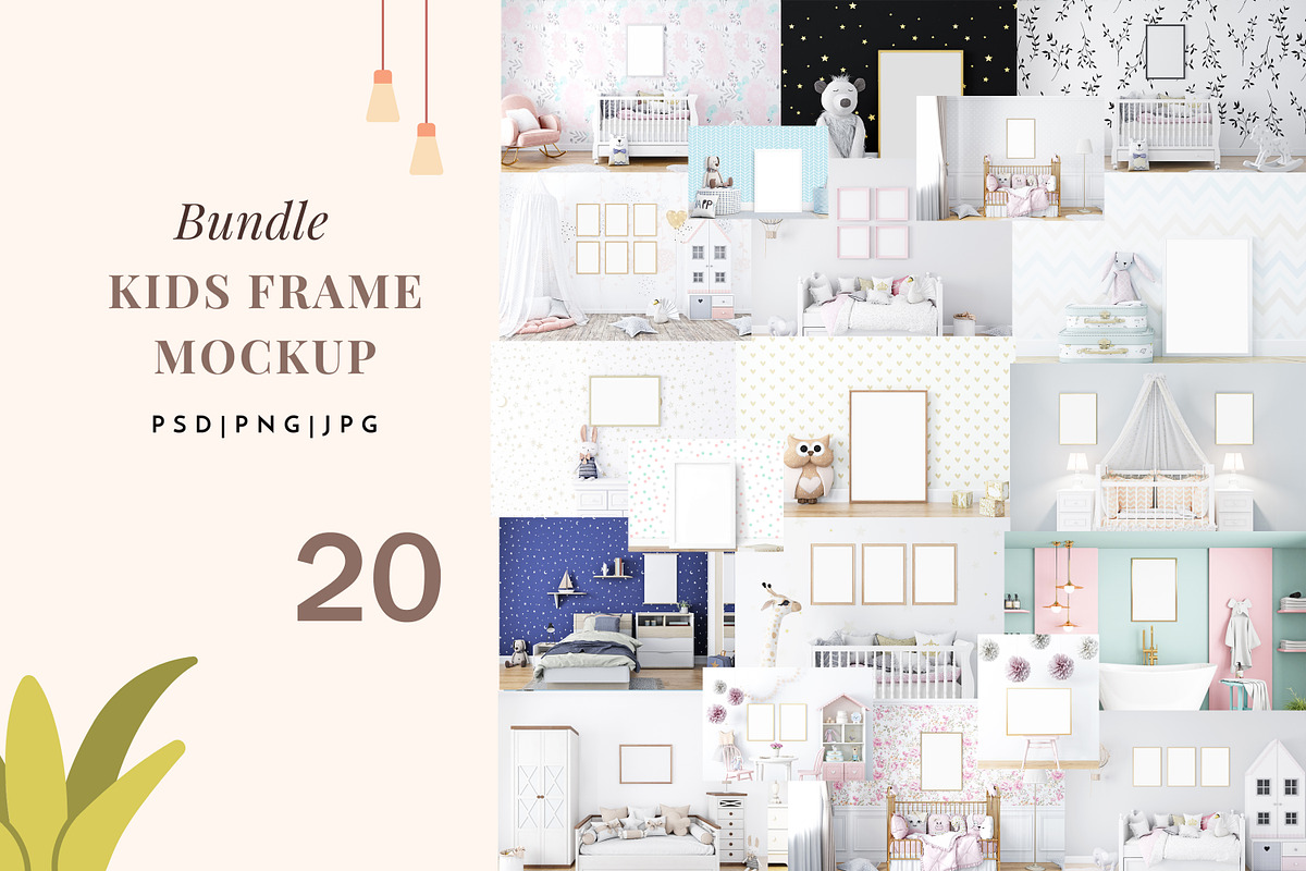 Kids Frame Mockup Bundle - 40, a Shirt Mockup by Mockup Shop (Photo 1 of 6)