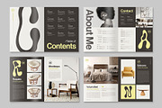 Portfolio Template, a Brochure Template by BrandPacks (Thumbnail 3 of 5)