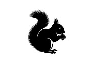 Black Squirrel Vector Icon Bundle, an Illustration by jahid234 (Thumbnail 40 of 51)