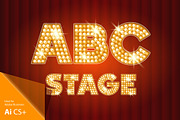 Vector shiny gold lamp alphabet, an Object Graphic by popskraft (Thumbnail 1 of 10)