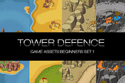 Tower Defence - Game Assets, an Object Graphic by quicky (Thumbnail 1 of 3)