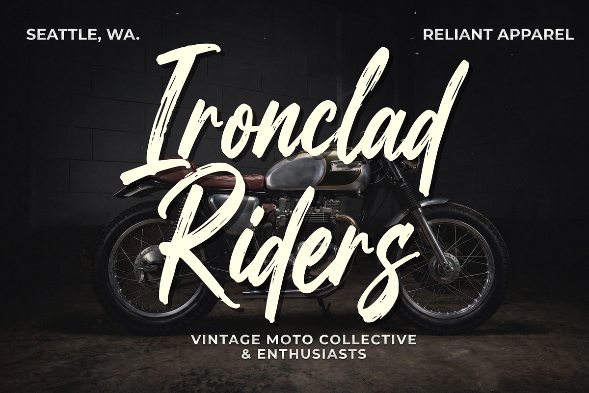 Natiques - Handlettering Brush Font, a Script Font by Sealoung (Photo 8 of 10)