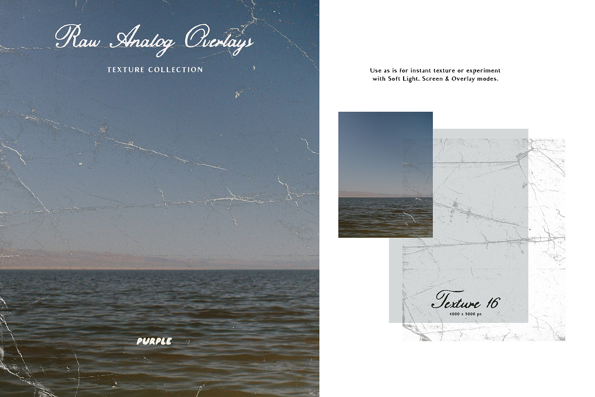 Raw Analog Texture Overlays, a Texture Graphic by Purple (Photo 20 of 31)