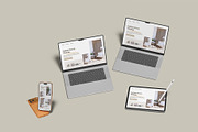 Multi Device Mockup, an iPhone Mockup by rizalamora (Thumbnail 6 of 10)