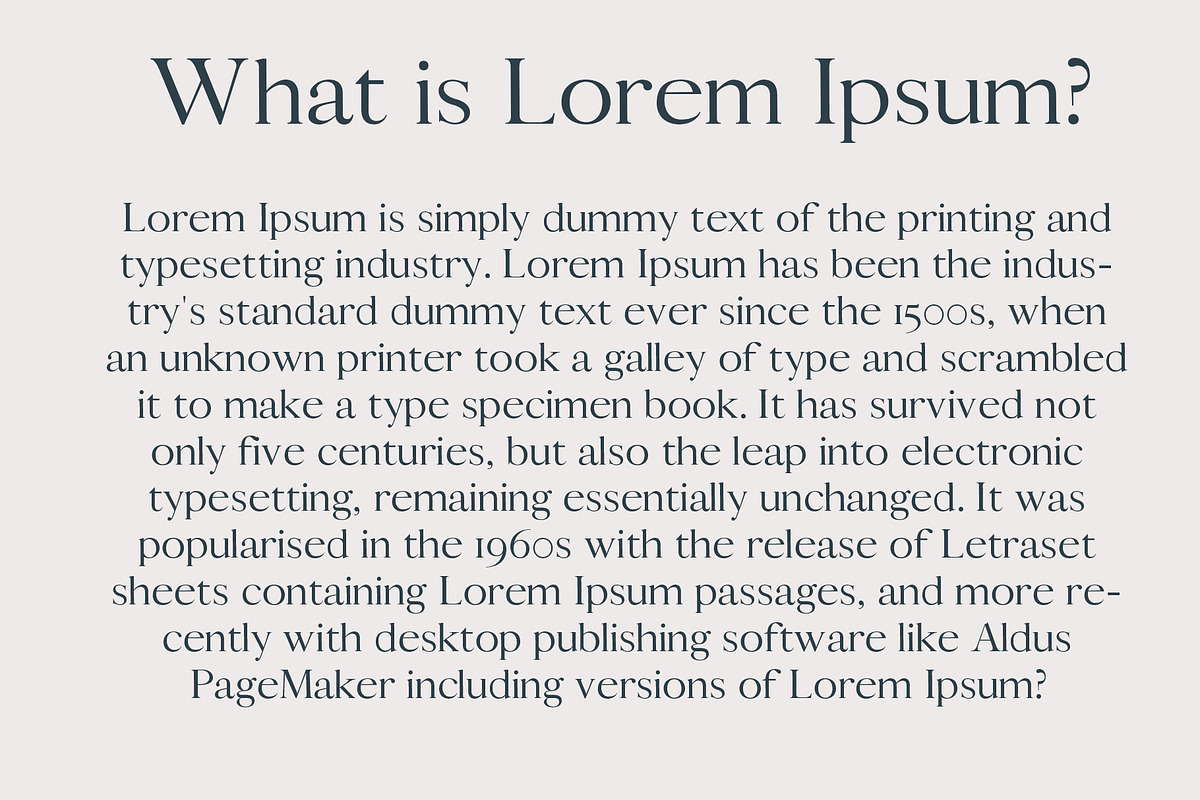 Caelan Serif Font Family preview 4