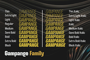 Gampange - Modern Sans Family, a Sans Serif Font by Differentialtype (Thumbnail 10 of 11)