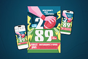 New Year's Day Football Flyer Set, a Flyer Template by The Good Store (Thumbnail 1 of 2)