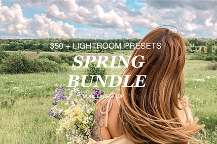 450+ LIGHTROOM PRESETS SPRING BUNDLE