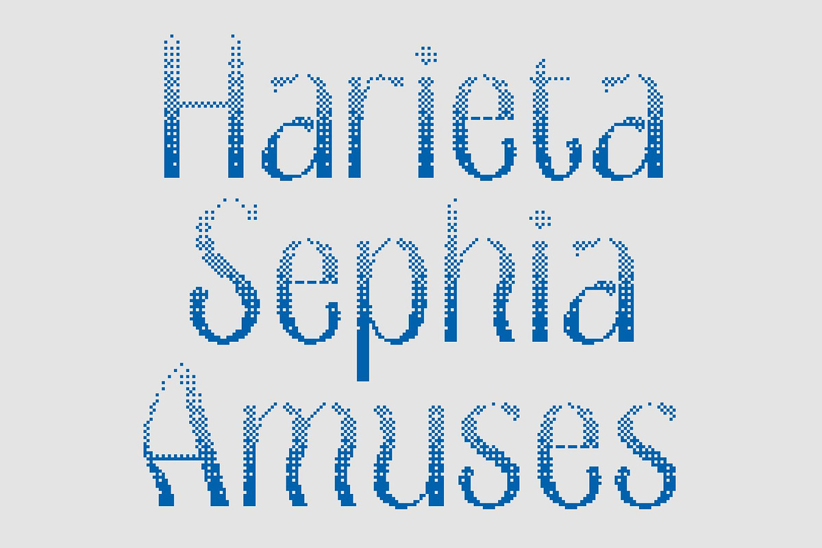 Macelon Halfpixel, a Sans Serif Font by Craft Supply Co. (Photo 3 of 8)