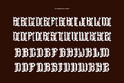 Glomos Bigmesh - Old English Font, a Blackletter Font by Iqsiart Studio (Thumbnail 7 of 7)