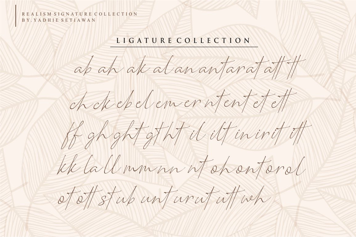 Romantic Couple // Elegant Signature, a Script Font by typeline studio (Photo 9 of 9)