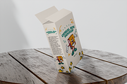 Cereal Box Mockup, a Packaging Mockup by xavier_studio (Thumbnail 4 of 5)