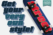 Bloque Italic, a Slab Serif Font by Corradine Fonts (Thumbnail 5 of 6)