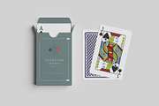 Playing Card Mockup, a Product Mockup by graphictime (Thumbnail 4 of 6)