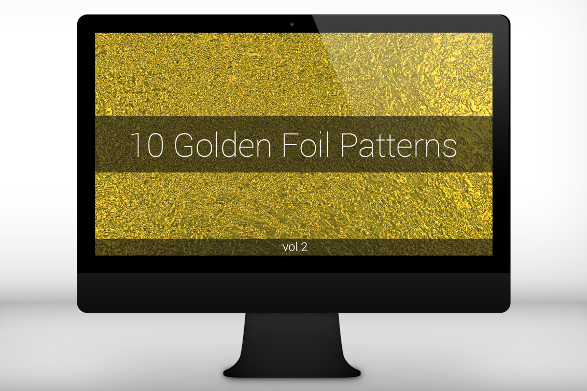 Golden Foil Seamless Patterns (v 2)