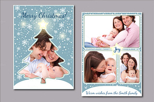 Christmas Tree Card Template