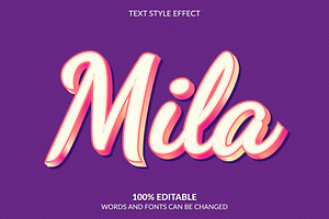 Kids Style Text Effect