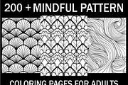 Mindful Pattern Coloring Pages, a Healthcare Illustration by Design Zone (Thumbnail 4 of 7)