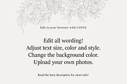 Roses Wedding Menu Template, an Invitation Template by Shwet Art (Thumbnail 5 of 5)
