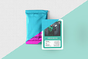 Trading Cards Mockup v2 - 9 views, an Advertising Mockup by Illusiongraphic (Thumbnail 11 of 20)