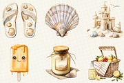 Creamy Summer Sublimation Clipart, an Illustration by OK Design (Thumbnail 4 of 5)