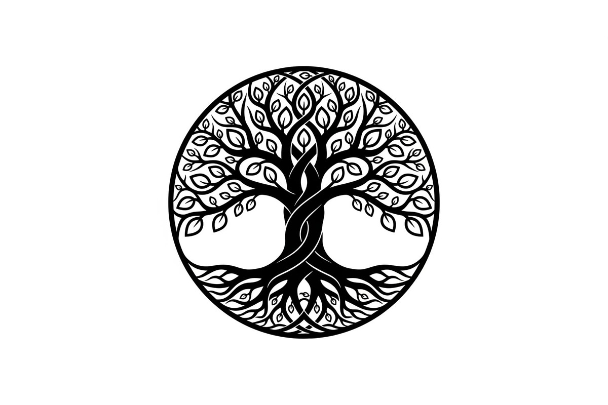 Sacred Tree of Life Vector Bundle, an Illustration by Designs_River (Photo 19 of 51)