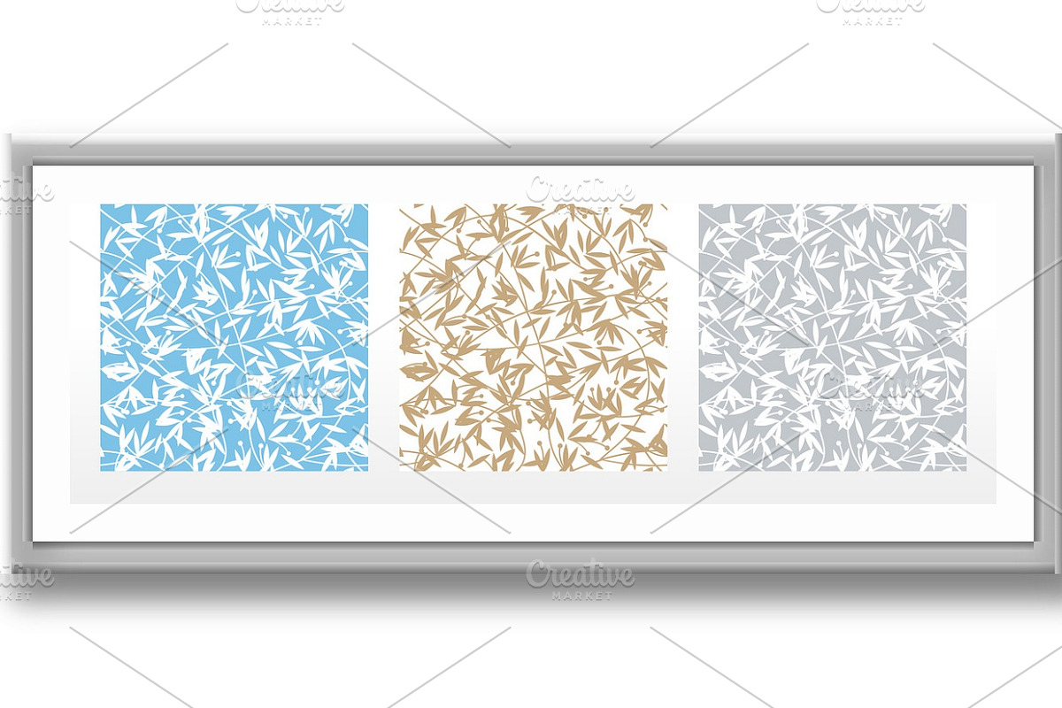 Collection of flower patterns., a Pattern Graphic by RODINA (Photo 3 of 3)