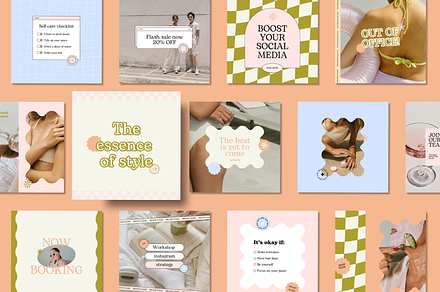 Aesthetic Instagram Post Template