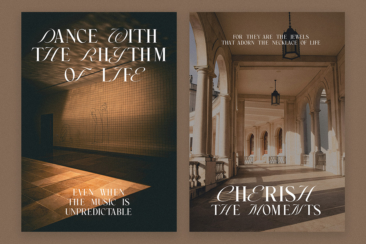 Newton Scient Calligraphy Serif Font, a Serif Font by Graphicxell (Photo 5 of 10)