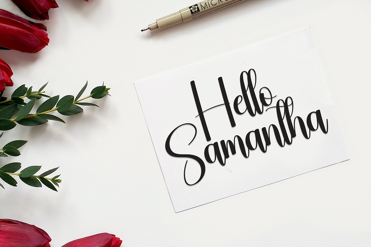 Kindness | Script Font, a Handwritten Font by Scratchones (Photo 5 of 8)