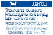 Future Frequency font, a Sans Serif Font by weknow (Thumbnail 4 of 8)