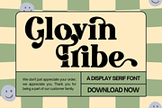 Glovin Tribe - Modern Display Font, a Serif Font by BearyType Studio (Thumbnail 1 of 8)
