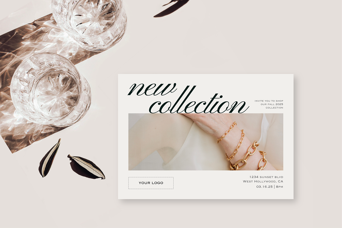 Event invitation Canva template, an Invitation Template by LePosey Studio (Photo 3 of 11)