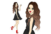 Fashion girls illustration, a Person Illustration by Tierre3012 (Thumbnail 12 of 12)