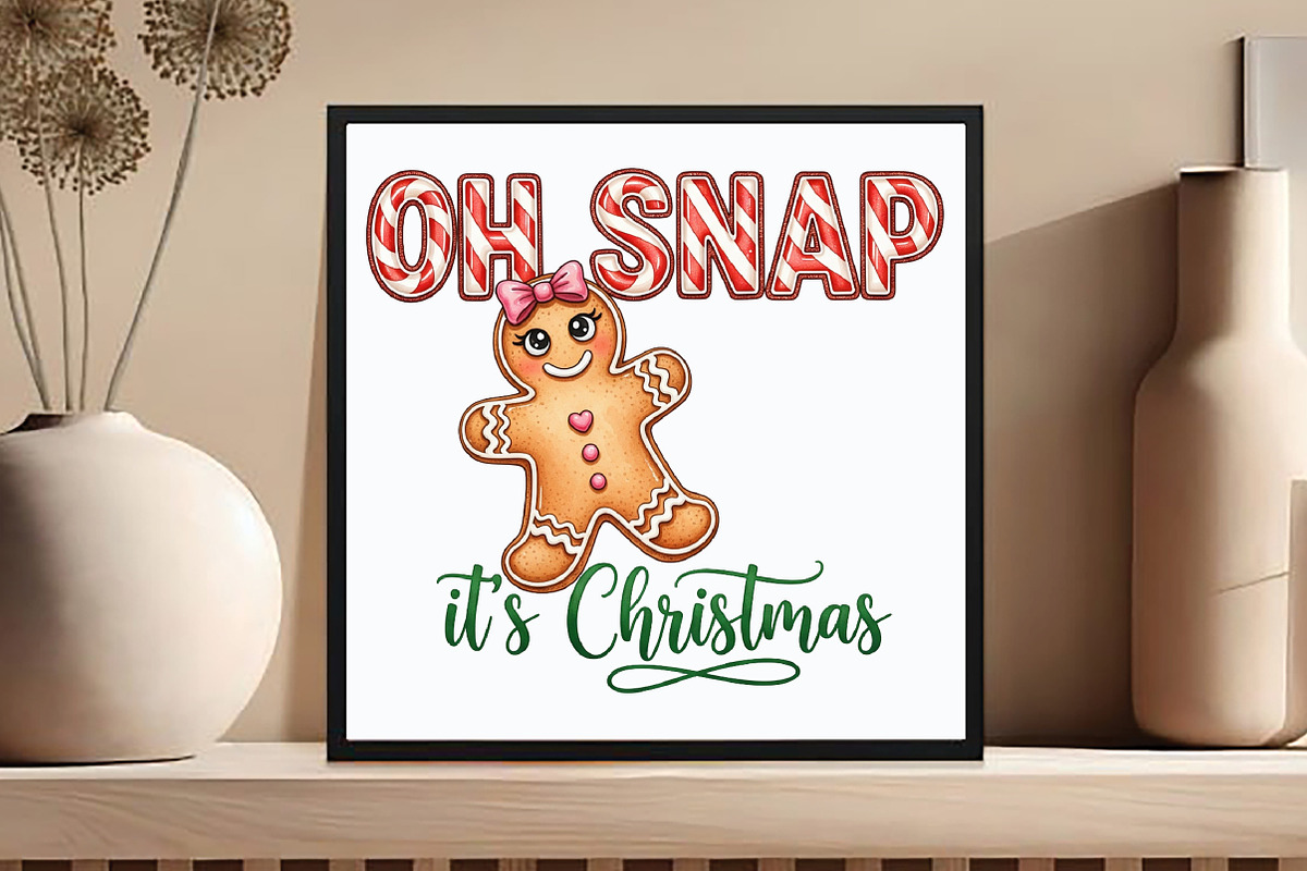 Oh snap! It's Christmas PNG, an Illustration by DreamCafeArt (Photo 4 of 6)