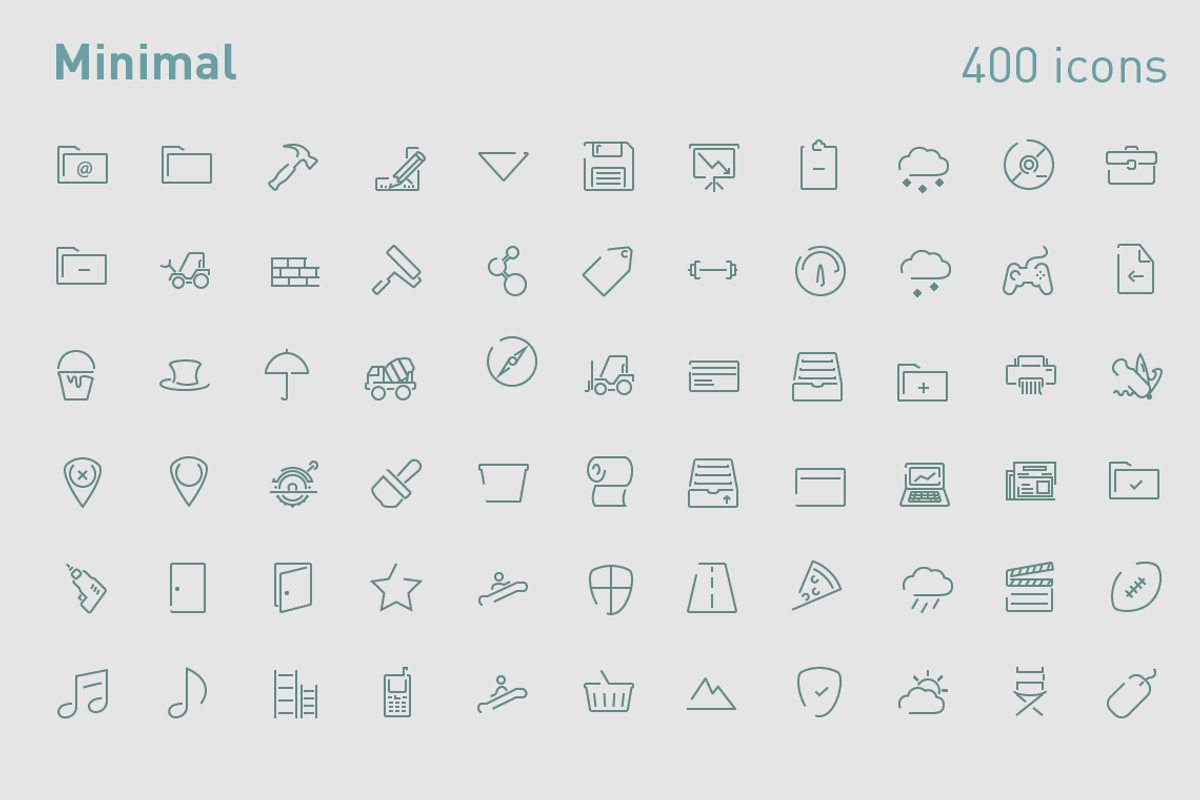 Mega Icon Bundle (4300+ icons), an Icon by SmartIcons (Photo 6 of 9)