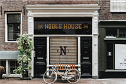 Esbury - A Notched Display Font, a Font by JK Design Co. (Thumbnail 8 of 11)