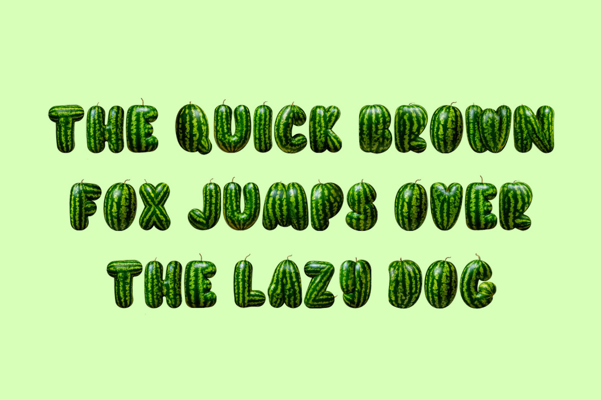 Watermelon Font, a Sans Serif Font by Handmadefont (Photo 4 of 14)