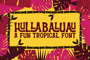 Hullabaluau Font, a Font by Amber Nest Design (Thumbnail 1 of 10)