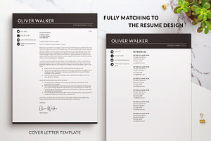 Business Resume CV Template