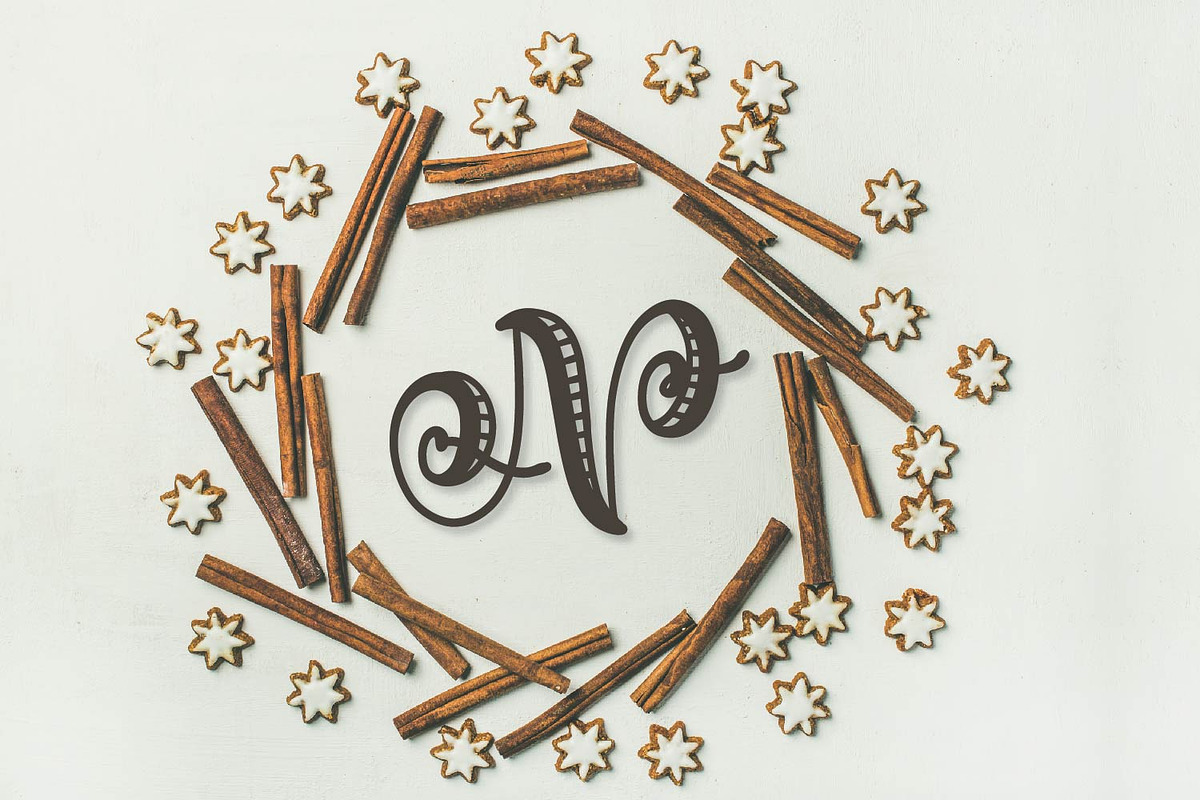 Hand Lettered Monogram preview 5