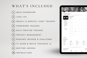 Notion Productivity Planner