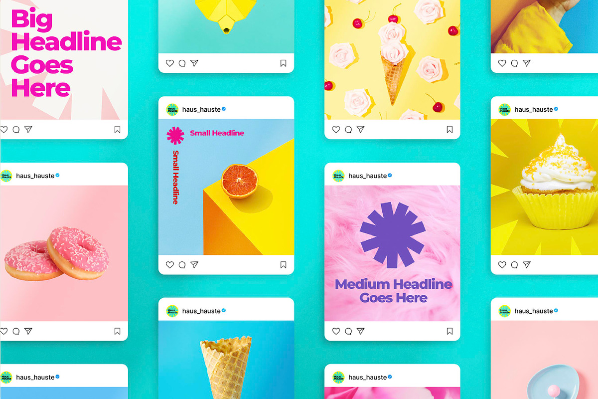 Brand Starter Pack: Big Bold Color, a Branding & Logo Template by Walla Marketplace (Photo 6 of 13)