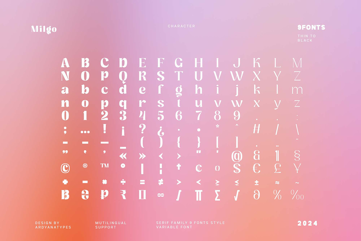 Milgo, a Serif Font by Ardyanatypes (Photo 12 of 12)