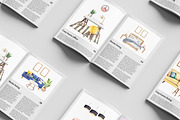 Home Living Furniture collection, a Decorative Illustration by Volha Studio (Thumbnail 5 of 8)