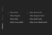 Alloy - A Sharp Serif Typeface, a Serif Font by Cassandra Cappello (Thumbnail 3 of 7)