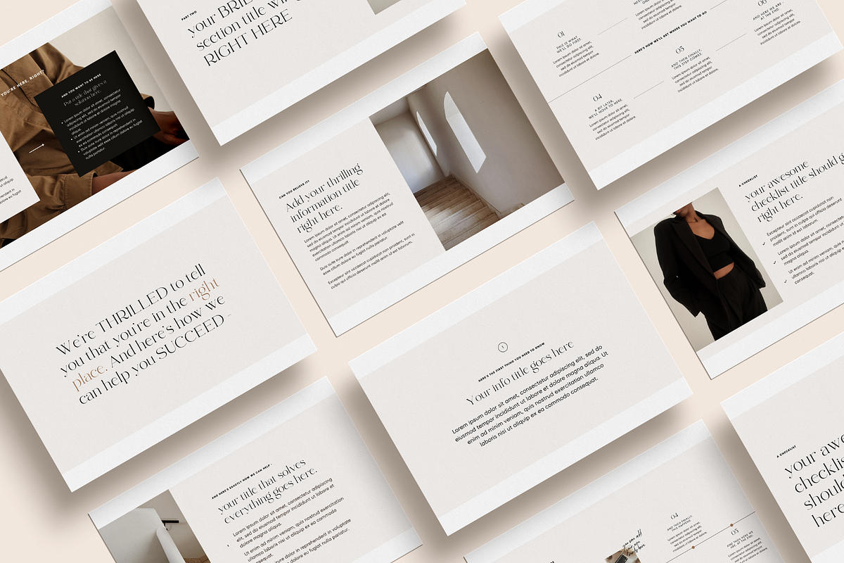 Webinar Canva Template | Slides Deck, a Presentation Template by Tiny Pine Creative (Photo 3 of 10)